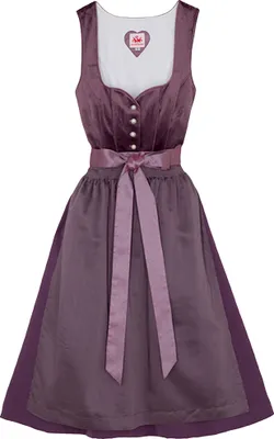 Produktbild von Spieth & Wensky Dirndl Düne Lange-Dirndl Kleid 2-teiliges Trachtenkleid, Farbe:Malve, Größe:40/L