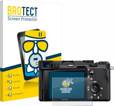 Produktbild von BROTECT Entspiegelungs Schutzglas für Sony A7C Schutzfolie Panzer Folie Glas Display Schutz matt