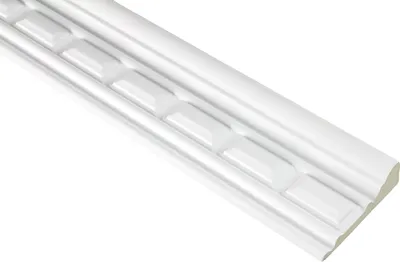 Produktbild von HEXIM Stuckleisten gemustert PolyurethanPolyurethane Stuck Dekorbau für Wand und Decke | 2 Meter FH9474 68x23mm | Stuckatur Leiste Profilleiste