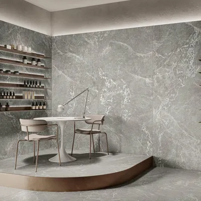 Produktbild von CASA39 Fliesen Marmoroptik Grau 120x120 cm Casalgrande Padana Marmora