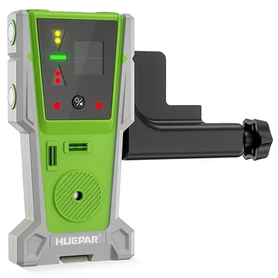 Laserdetektor LR-8RG für grüne/rote Strahlen, LED-Display, Magnet, 90 dB