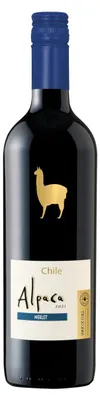 Image de Alpaca Merlot Vin rouge aux arômes frais de mûres et de prunes 750ml