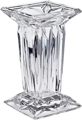 Produktbild von Stumpenkerzenhalter "Gazebo" (18cm), aus Bleikristall