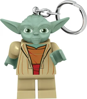 Produktbild von LEGO Star Wars Schlüsselanhänger mit Leuchtfunktion Yoda 8 cm