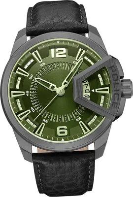 Produktbild von Police Leder Herren Uhr Analog Armband schwarz Police Underlined D2UPOB0005603