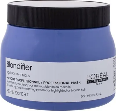 Zdjęcie produktu dla Profesjonalna maska do włosów blond dla kobiet 500 - L'Oréal Professionnel