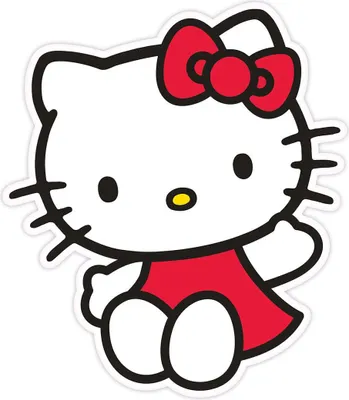 Immagine prodotto di Poduszka Sanrio Hello Kitty w Czerwonej Sukience, 36 cm, 100% Poliester