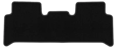 Image de Tapis arrière en moquette pour Renault Scenic II 2003-2009 (monospace) – 2 pièces, noirs, sur mesure – Wielganizator LUX