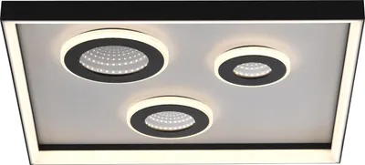 Produktbild von PAUL NEUHAUS LED-Deckenleuchte 6856-18 schwarz, 32 W, 4000 lm, CCT, Fernbedienung