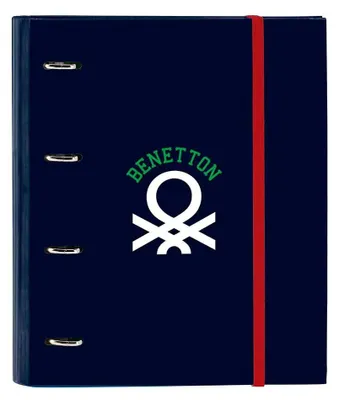 Produktbild von Safta Benetton A4 100 Sheets 27x32x3.5 Cm Ordner Blau Kinder Blau One Size