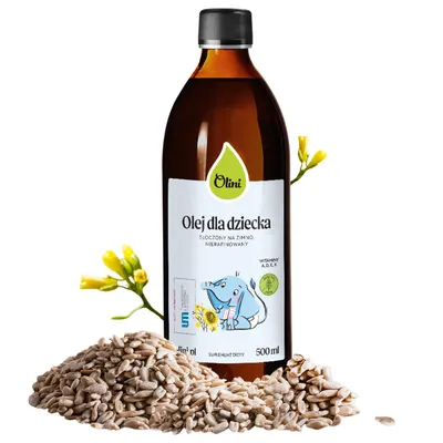 Zdjęcie produktu dla Olej dla dziecka Olini 500 ml