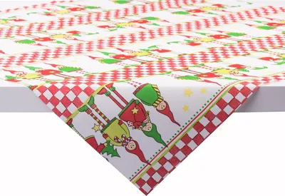 Produktbild von Sovie HOME Weihnachtstischdecke Lilo aus Linclass® Airlaid 80 x 80 cm, 1 Stück - Weihnachtswichtel
