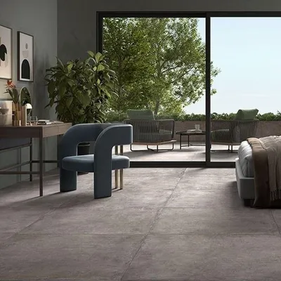 Produktbild von CASA39 Fliesen Betonoptik Grau 60x60 cm Castelvetro Industrial