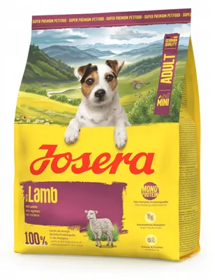 Zdjęcie produktu dla Josera Mini Adult Lamb 900g - Sucha karma dla psów ras małych z jagnięciną
