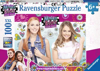 Obrázek produktu pro Ravensburger 10714 Puzzle - Maggie & Bianca - 100 Pièces