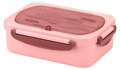 Immagine prodotto di Verk 07270 Scatola per snack con posate 1000 ml, rosa