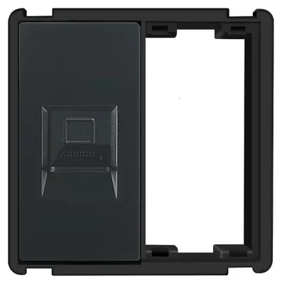 Produktbild von RTX LAN-Steckdose RJ45 Cat6 RTX SH System Schwarz