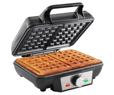 Image de Tomado TWM2301S : appareil à gaufres pour 2 gaufres - Revêtement sans PFAS - Acier inoxydable