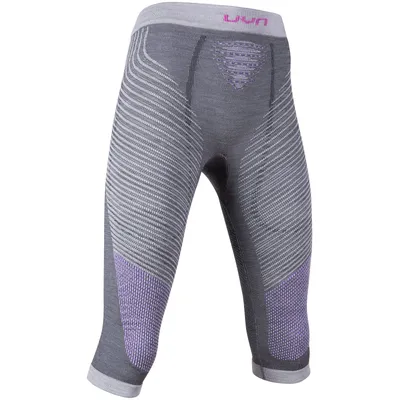 Image de UYN Fusyon, culotte de sport 3/4 pour femmes, anthracite/violet/rose, taille L/XL