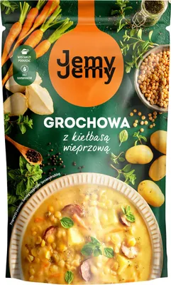 Obrázek produktu pro Hrachová polévka s klobásou JemyJemy 450 g