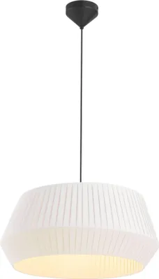 Image de Noortrade Nordlux Dicte 53 -riippuvalaisin, E27, valkoinen