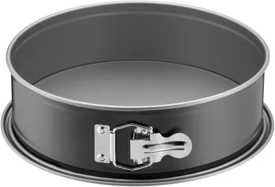 Zdjęcie produktu dla WMF 32.0100.7404, Forma do ciasta, Okrągły, Stal niestopowa, Płaska powierzchnia, 230 °C, Czarny, Srebrny
