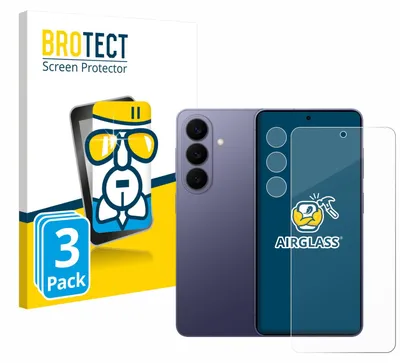 Produktbild von 3x BROTECT Schutzglas für Samsung Galaxy S26 (Display+Kamera) Schutzfolie Panzer Folie Glas Display Schutz klar