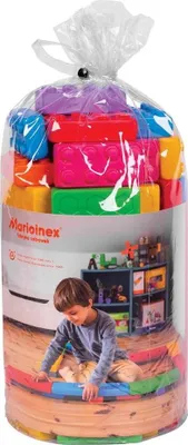 Immagine prodotto di Piattaforma Bricks Junior 12 pezzi + 16 mattoncini