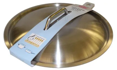 Produktbild von GSW 133241 TITANA Edelstahldeckel - 24cm, Silber