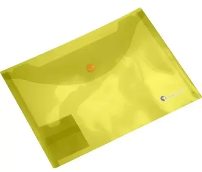 Image de Pochette transparente jaune format A5 - Titanum