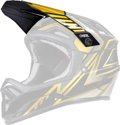 Produktbild von O'NEAL Helmschirm Backflip Knox Visor, Schwarz Gold