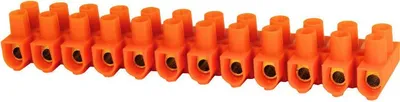 Zdjęcie produktu dla Listwa zaciskowa gwintowana 12-biegunowa 10 mm pomarańczowa LTF 12-10 Simet 21512108