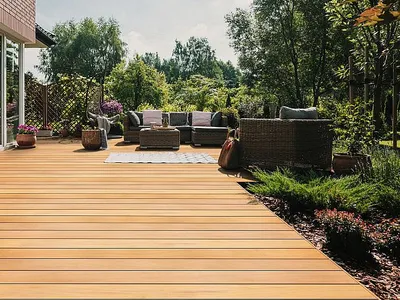Obrázek produktu pro Dřevěné terasové prkno Garapa 21x145x2450 mm