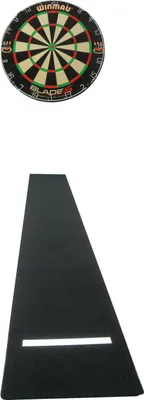 Produktbild von Steel Dartboard Dartscheibe Winmau Blade 6 Dartteppich Dartmatte 40 cm x 250 cm Abwurflinie Oche