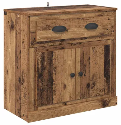 Produktbild von “2026 Modern“ Braun Highboard Altholz 70 x 35,5 x 67,5 cm Holzwerkstoff - Designermöbel 99542 - Kommoden