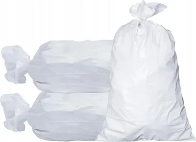 Produktbild von Robuster PP-Sack 65x105cm, 50kg Tragkraft, Weiß