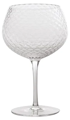 Produktbild von Venezianisches Set aus 4 Mixgläsern (52 cl) aus mundgeblasenem, transparentem Kristallglas für Gin Tonic und Pimm's Cocktails - Premium-Design