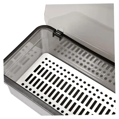 Produktbild von 2 Stück Essstäbchenhalter und Aufbewahrungsbox in Schwarz