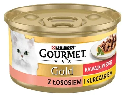 Obrázok produktu pre Purina 7613031806201, Dospelý, Kuracie mäso, Losos, 85 g
