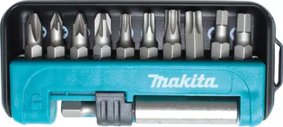 Image de Makita - Jeu de tournevis - 11 pièces - torx, phillips, pozidriv, hex