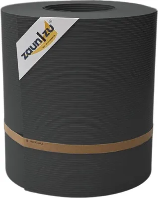 Produktbild von Sichtschutzstreifen zaun|zu RILLE MAXI 26m Rolle Blende für 24cm Gittermatten Anthrazit 26m