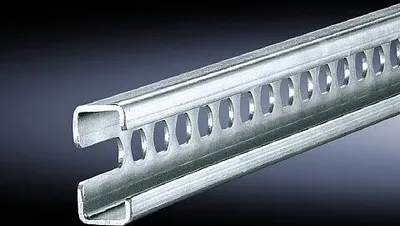 Produktbild von Rittal 4943.000, Regal-Schiene, Stahl, Silber, 6 Stück(e)