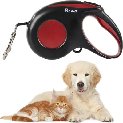Produktbild von Starke automatische Leine mit Schloss für Hunde langlebiges langes Band 5m 15kg