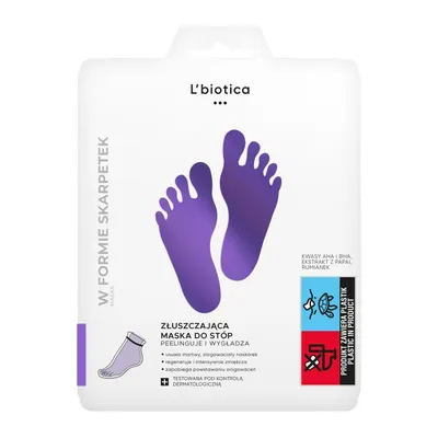 Immagine prodotto di Maschera esfoliante per i piedi (Maschera esfoliante per i piedi) 1 pz
