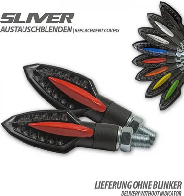 Produktbild von Austauschblende Sliver rot