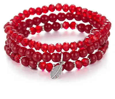 Produktbild von FULU AUTUMN Perlenarmband Stretch Damen Armband Mehrschichtiges Boho Modeschmuck