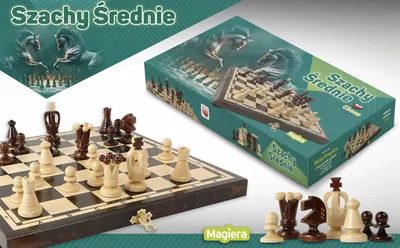 Produktbild von Szachy Srednie drewniane