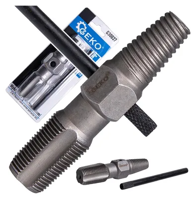 Immagine prodotto di Estrattore 2 in 1 per viti da 3/4" , per rimuovere dadi e viti danneggiate, riparare raccordi  tubatura, filettatura di riparazione, Geko