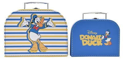 Produktbild von Disney Donald Set mit 2 Koffer-Aufbewahrungsboxen