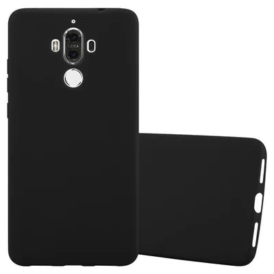 Zdjęcie produktu dla Etui Cadorabo do Huawei MATE 9 w kolorze czarnym, silikonowe etui TPU na telefon komórkowy